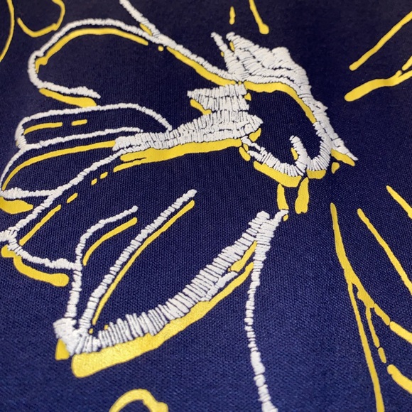 Allison Daley 3/4 Sleeve Embroidered Top - Picture 2 of 3